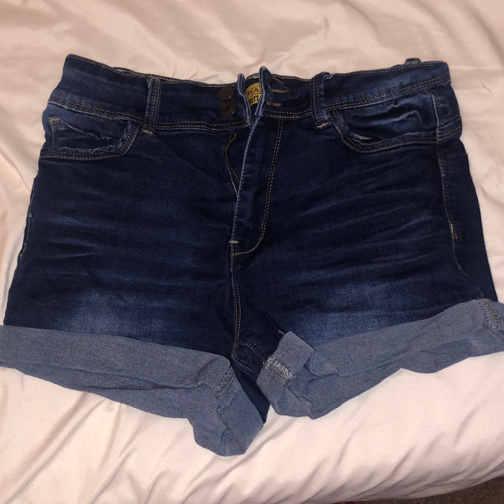 Dark Blue Jean shorts